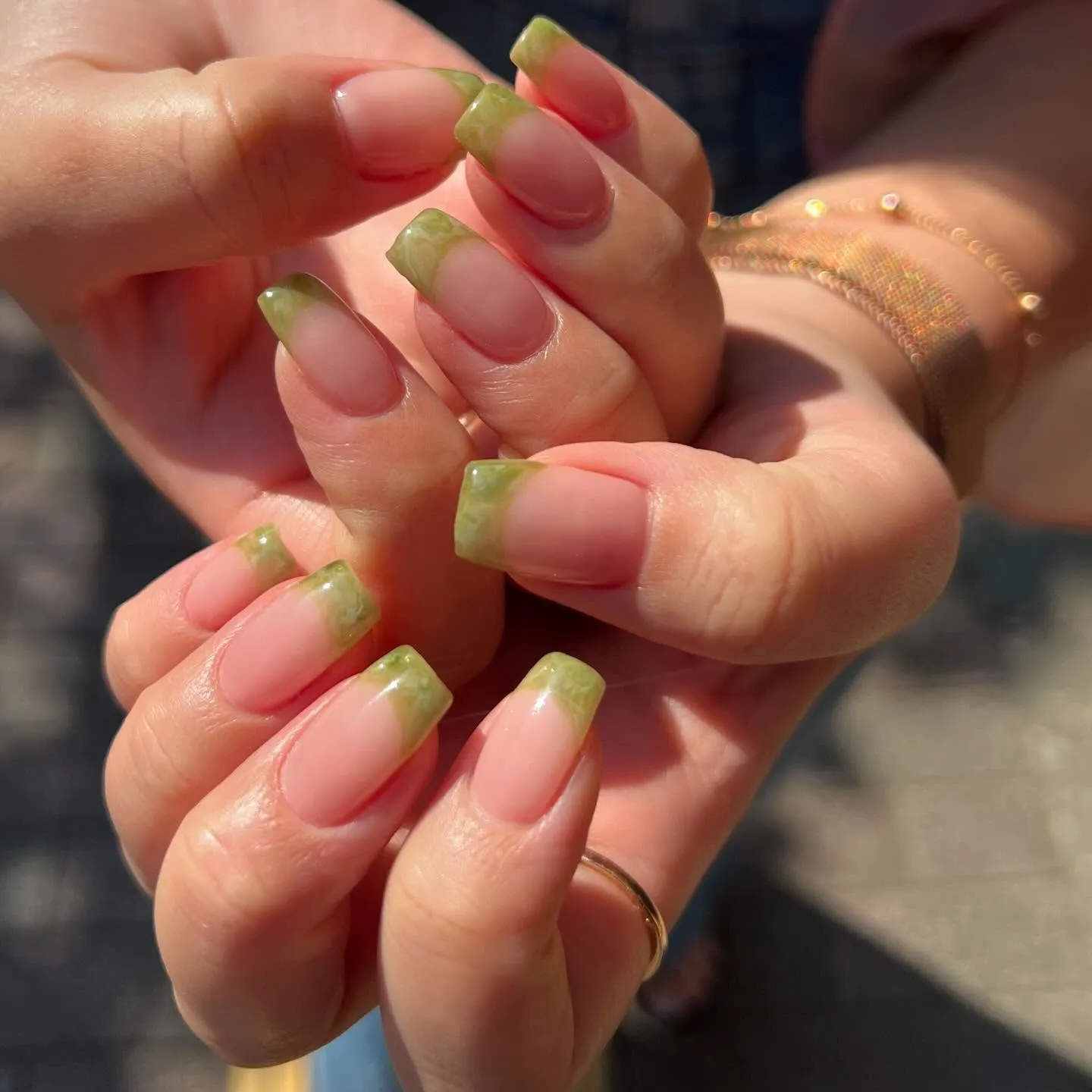 フレンチネイル🍀